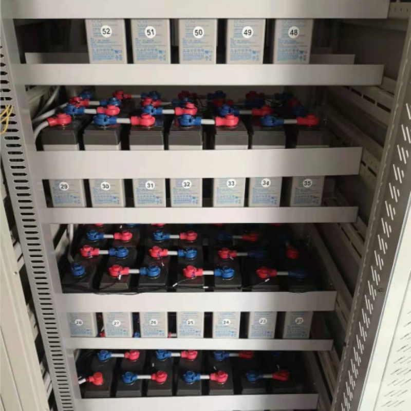 門頭溝供電局理士2V100AH蓄電池更換完畢